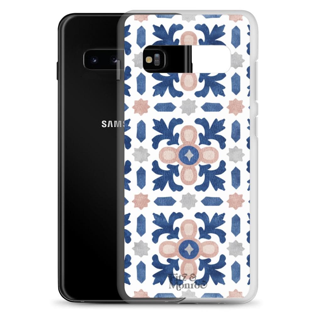 Fitz & Monroe Samsung Case Samsung Galaxy S10 Azulejos De Lisboa Flower no. 4 Samsung Case