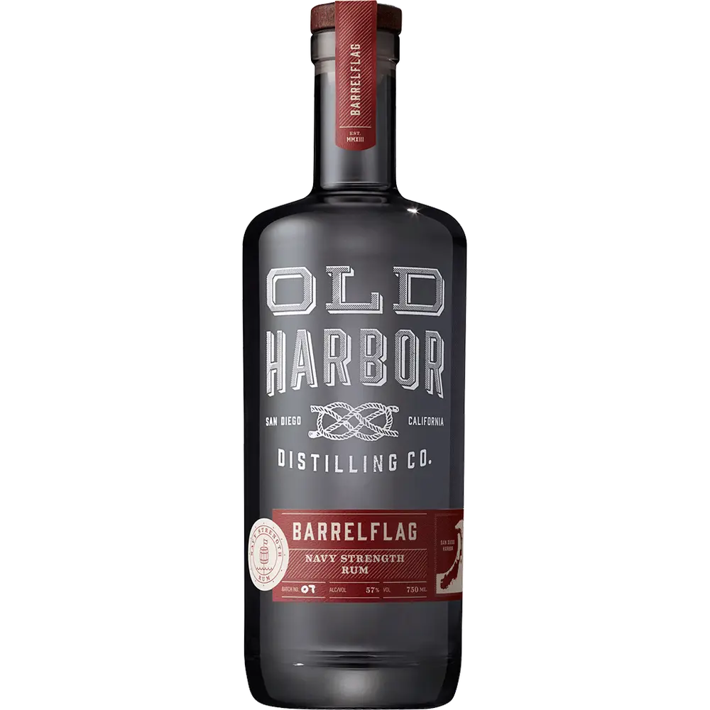 Old Harbor Barrelflag Navy Strength Rum 750ml