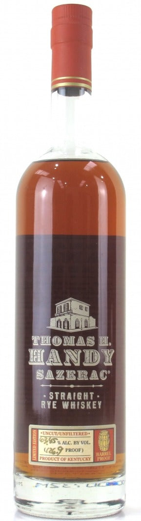 Thomas H. Handy Sazerac Rye Whiskey 2015 750ml 126.9 Proof