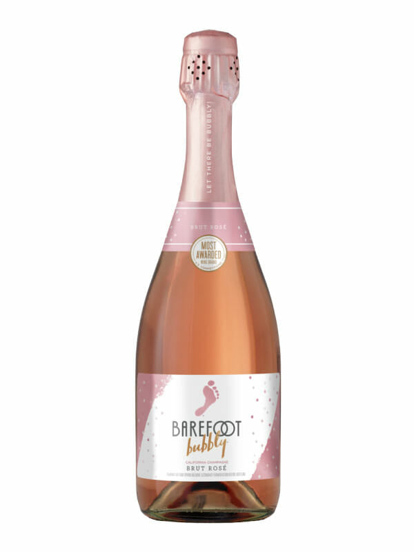 Barefoot Brut Rose Champagne 750ml