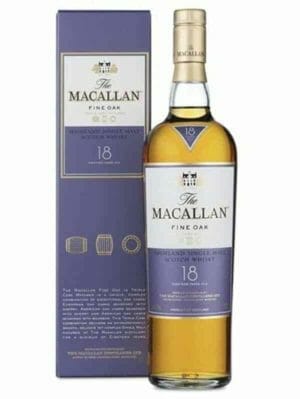 Macallan Fine Oak 18 Year Scotch 750ml