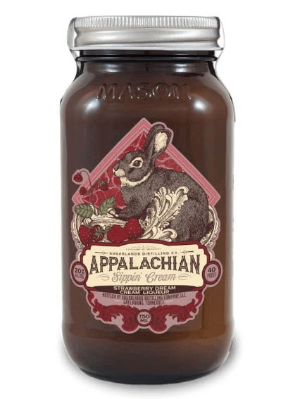 Sugarlands Appalachian Strawberry Dream Sippin Cream 750ml