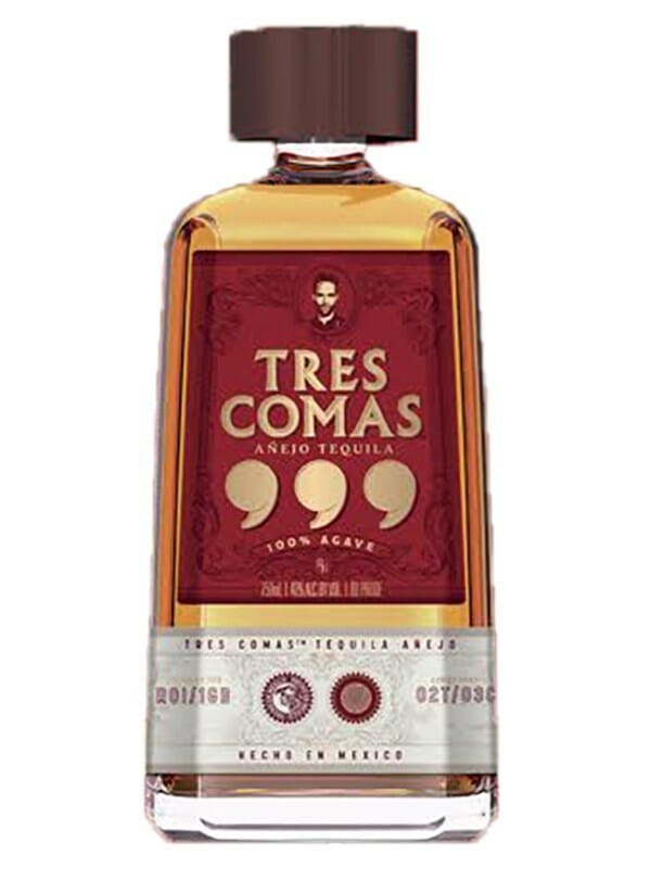 Tres Comas Anejo Agave Tequila 750ml