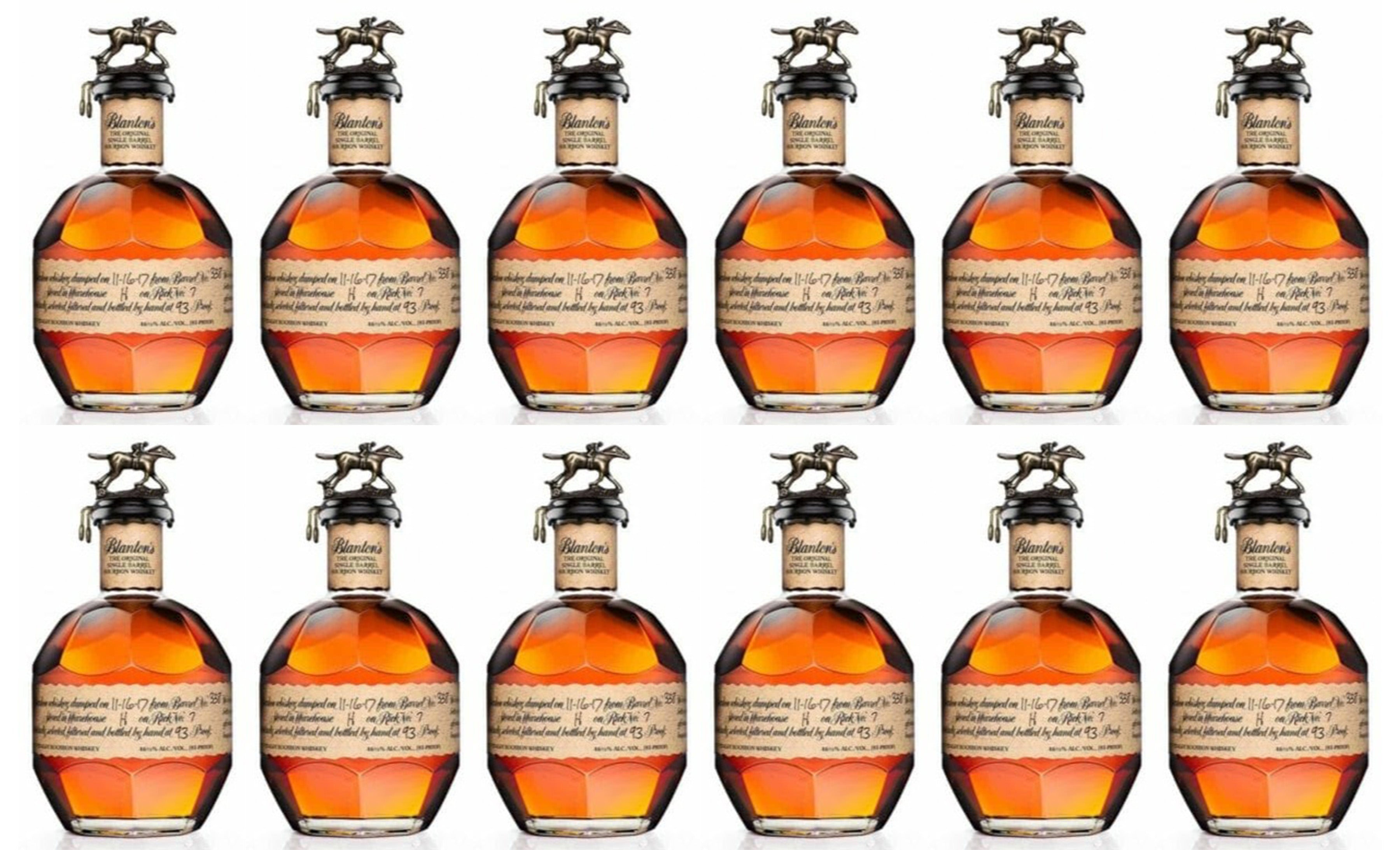 Blanton’s Single Barrel Bourbon 12 Pack 750ml