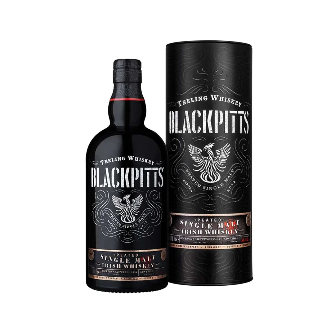 Teeling Blackpitts Peated Single Malt Irish Whiskey