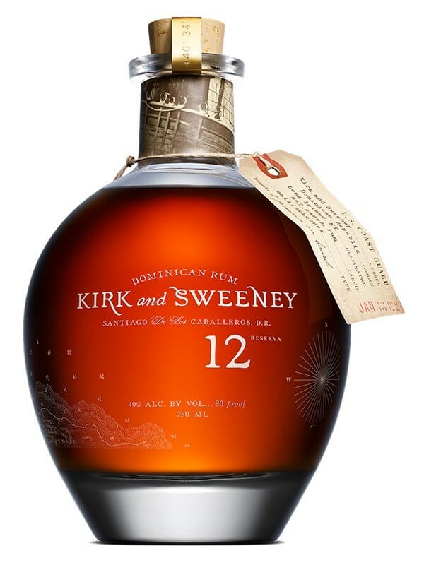 Kirk and Sweeney 12 Year Old Rum 750ml