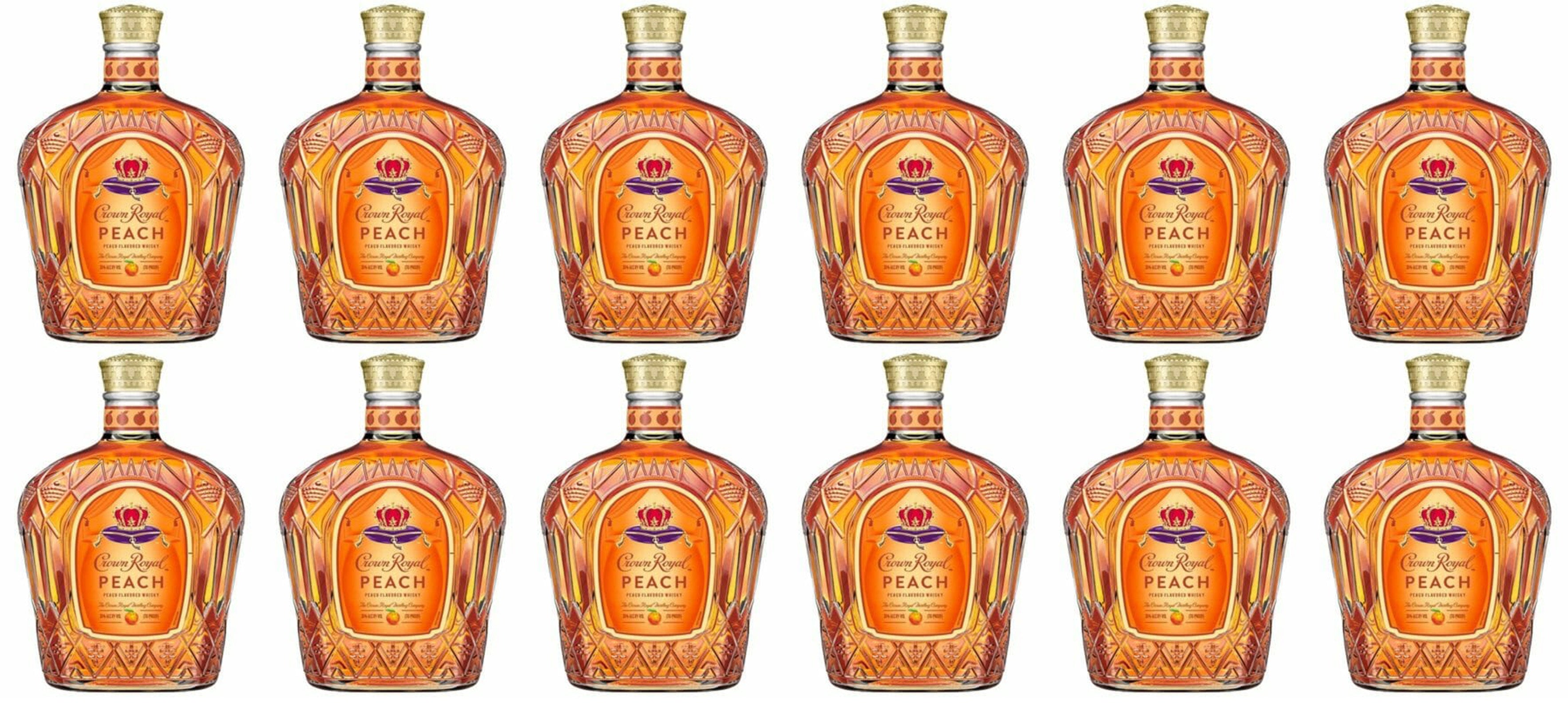 Crown Royal Peach Canadian Whisky 12 Pack 750ml