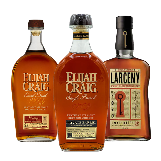 Elijah Craig 10 Year Barrel Proof Private Barrel selected by PrimeTimeLiquor.com bundle