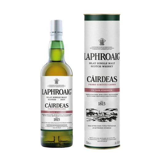 Laphroaig Islay Single Malt Whisky Cáirdeas Pedro Ximénez Casks Cask Strength 750ml