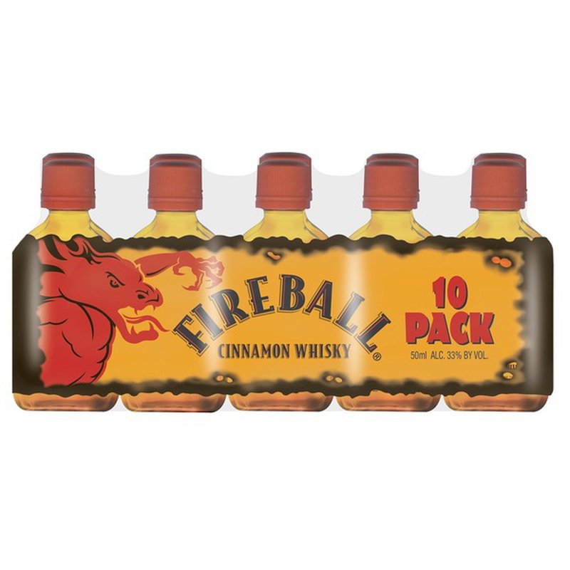 Fireball 1oz Shots 10 Pack