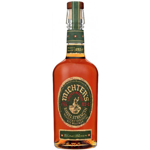 Michter's Barrel Strength Straight Rye Whiskey 2022 750ml