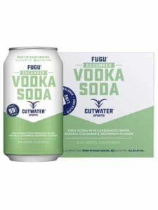 Cutwater Fugu Cucumber Vodka Soda 4/12oz