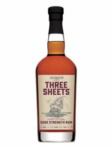 Cutwater Three Sheets Cask Strength Rum 750ml