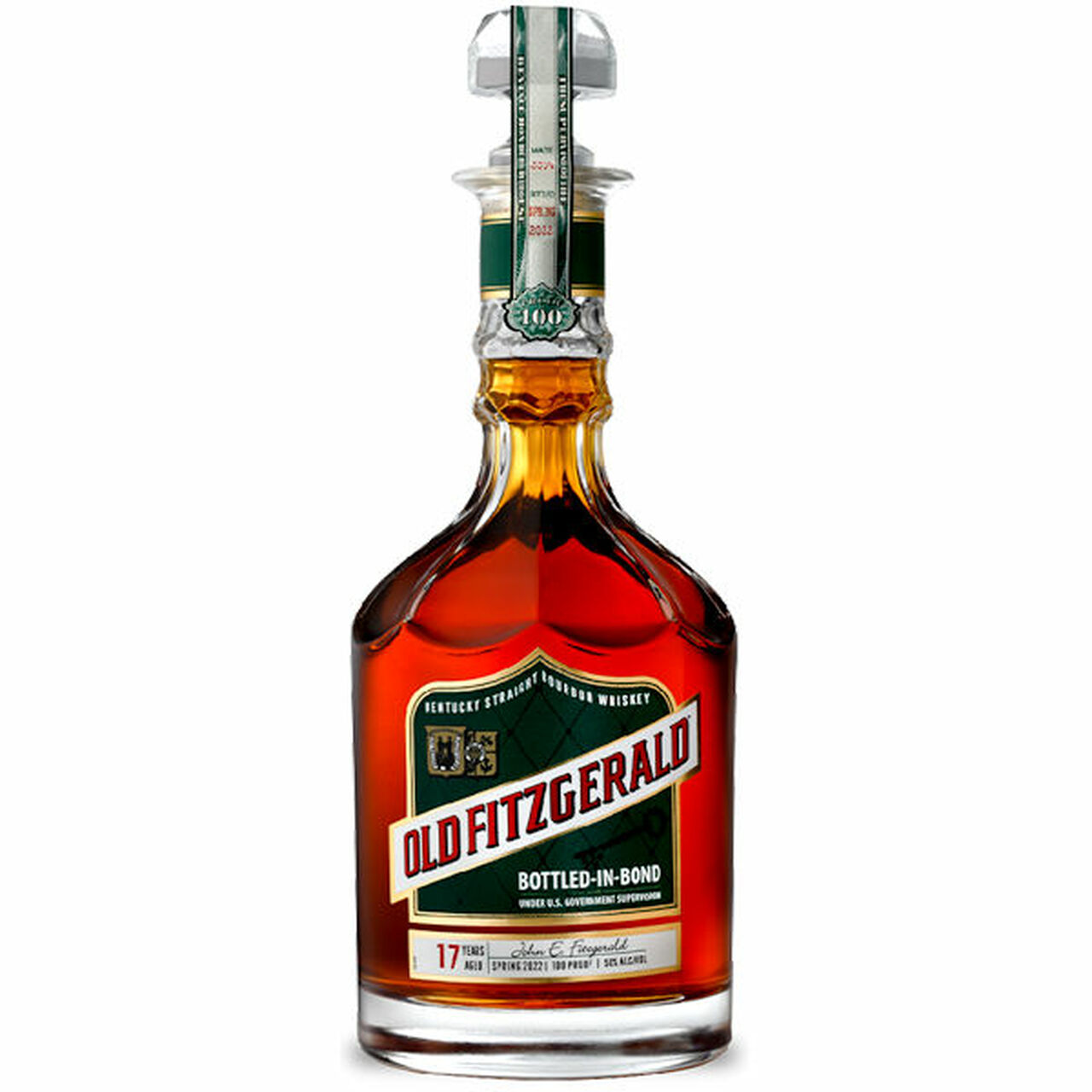 Old Fitzgerald 17 Year Old Bottled in Bond Kentucky Straight Bourbon Whiskey Fall 2022 750ml