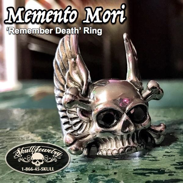 memento mori ring that opens