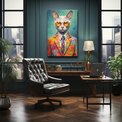 Fashion Cat Pets Portraits