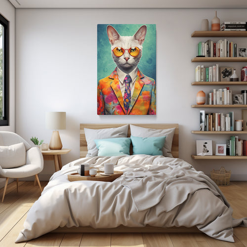 Fashion Cat Pets Portraits
