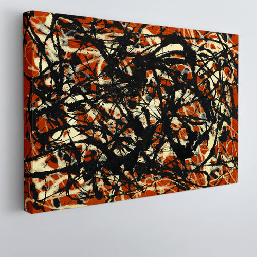 FREE FORM Abstract Jackson Pollock Style