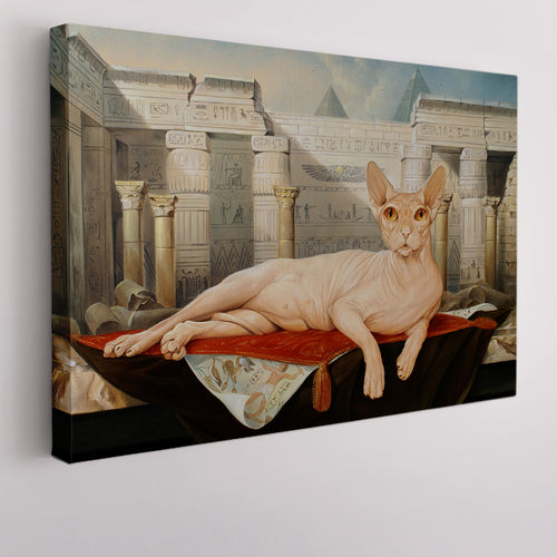 Cat Sphinx Painting