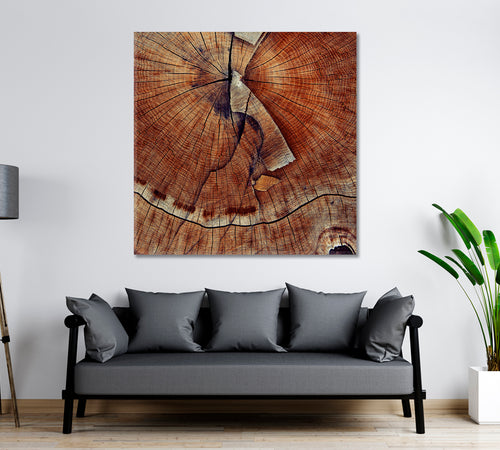 ABSTRACT WOOD Poster
