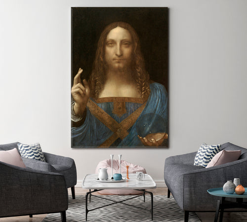 Salvator Mundi Leonardo Style