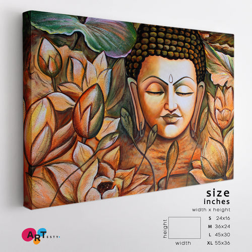 Lord Buddha Spiritual Poster