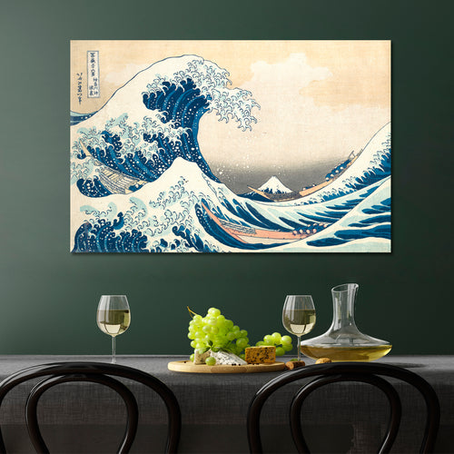 THE GREAT WAVE OFF KANAGAWA  Inspired by Japanese Artist Hokusai