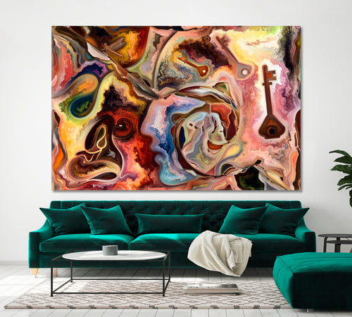 LOVE OF NATURE Abstract Contemporary Design