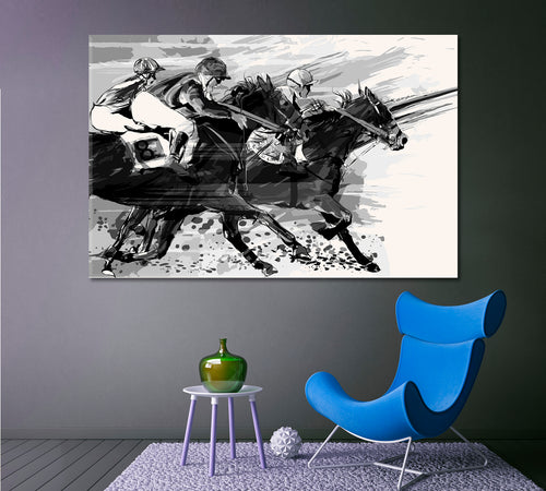 Horse Racing Poster