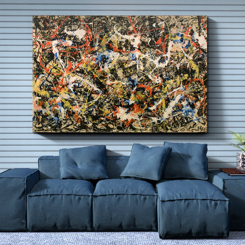 Contemporary Jackson Pollock Style