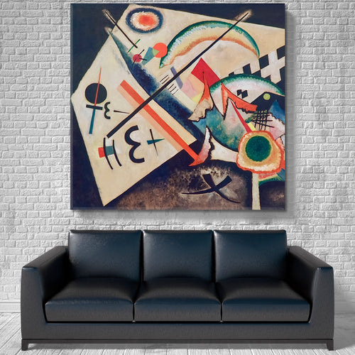 INSPIRED BY KANDINSKY Abstract Figurative Modern Painting