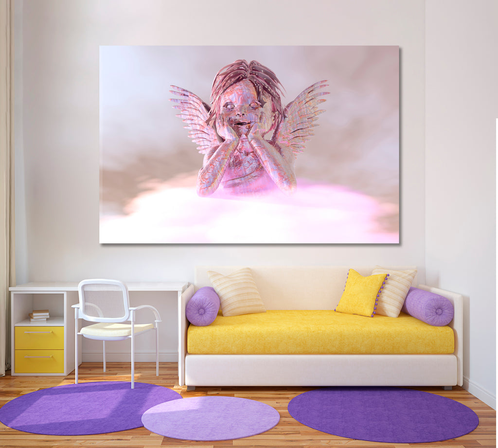 cute baby angels paintings
