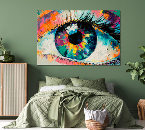 ABSTRACT EYE Colorful Contemporaty