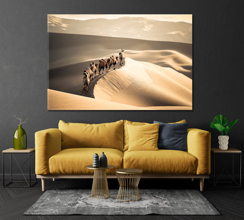 CAMELS Sand Dunes Desert Landscape