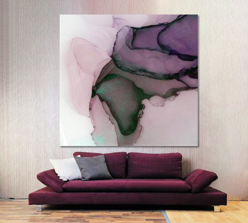 Modern Abstract Watercolor Alcohol Ink