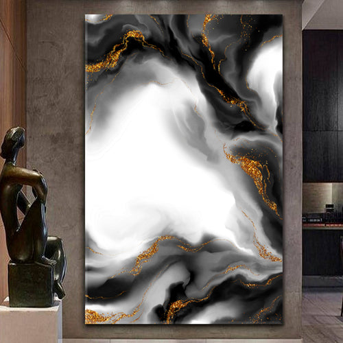 LIQUID ART Stains Beautiful Elegant Glamorous Trendy Artistic Style  - Vertical