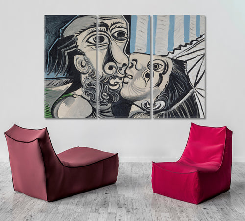 KISS Abstract Cubism Picasso Style Poster