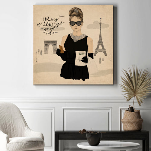 BREAKFAST IN PARIS Audrey Hepburn Fashion Woman Style