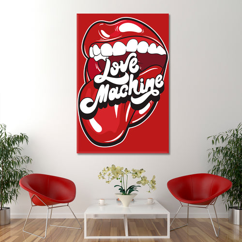 Love Machine Open Mouth Poster