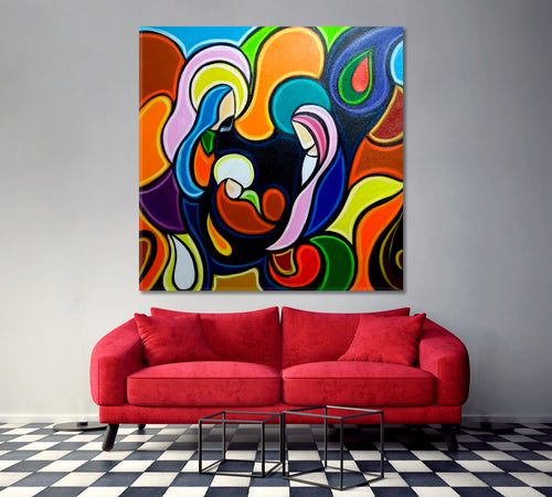 GOD IN ART Abstract Figurative Painting