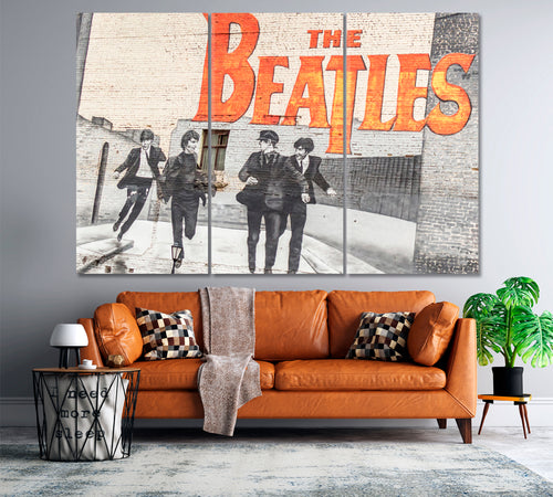 THE BEATLES GREATEST BAND EVER Iconic English Rock Band Inspired Graffiti