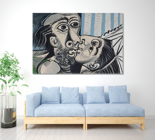 KISS Abstract Cubism Picasso Style Poster