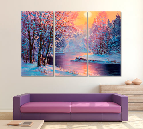 WINTER LANDSCAPE Fine Art Reproduction