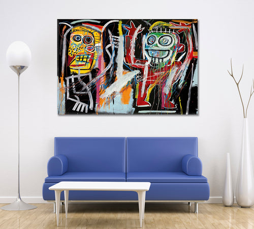 Basquiat Inspired Poster
