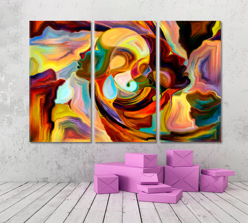 VORTEX MIND Contemporary Abstract Colorful Patterns