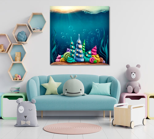 ART FOR KIDS Underwater Kingdom And Shells