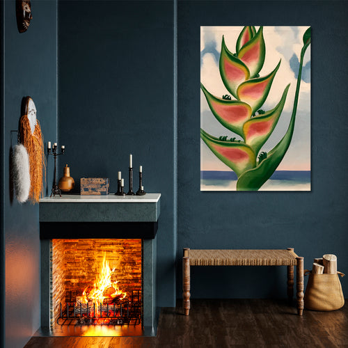 ABSTRACT NATURALISM Flowers Shapes Forms Lines Soft Pastel Fine Art |  Vertical