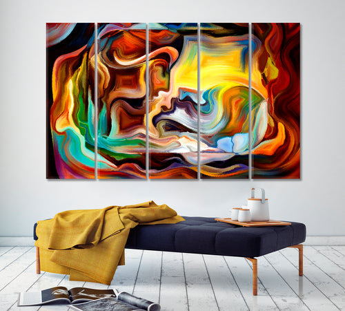 Human Love Nature Abstract Contemporary