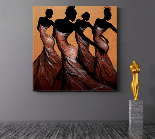 FAITH IN MOTION Graceful Motion Dance Beautiful African American | Square