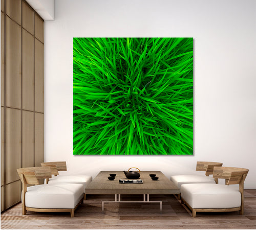 GREEN HOME Grass - Square Panel